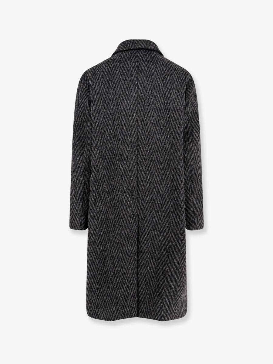 HEVO Santa Cesarea wool blend coat, view 2