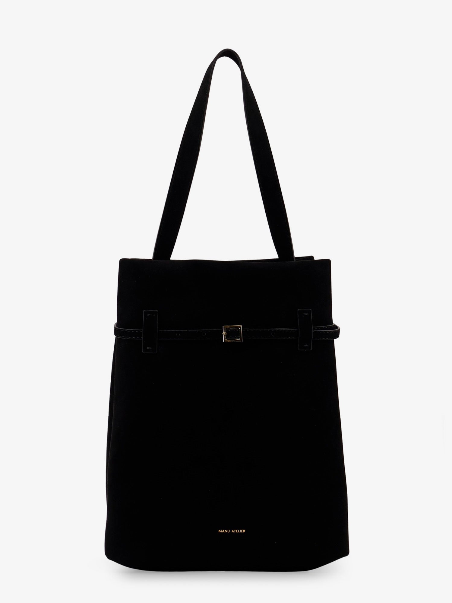 MANU ATELIER Tote du Jour suede shoulder bag
