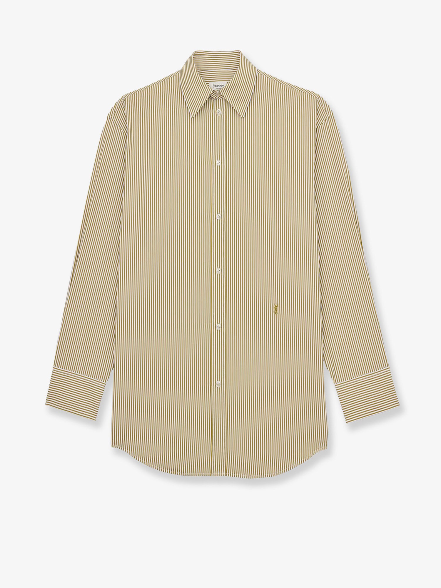 Saint Laurent Striped cotton shirt