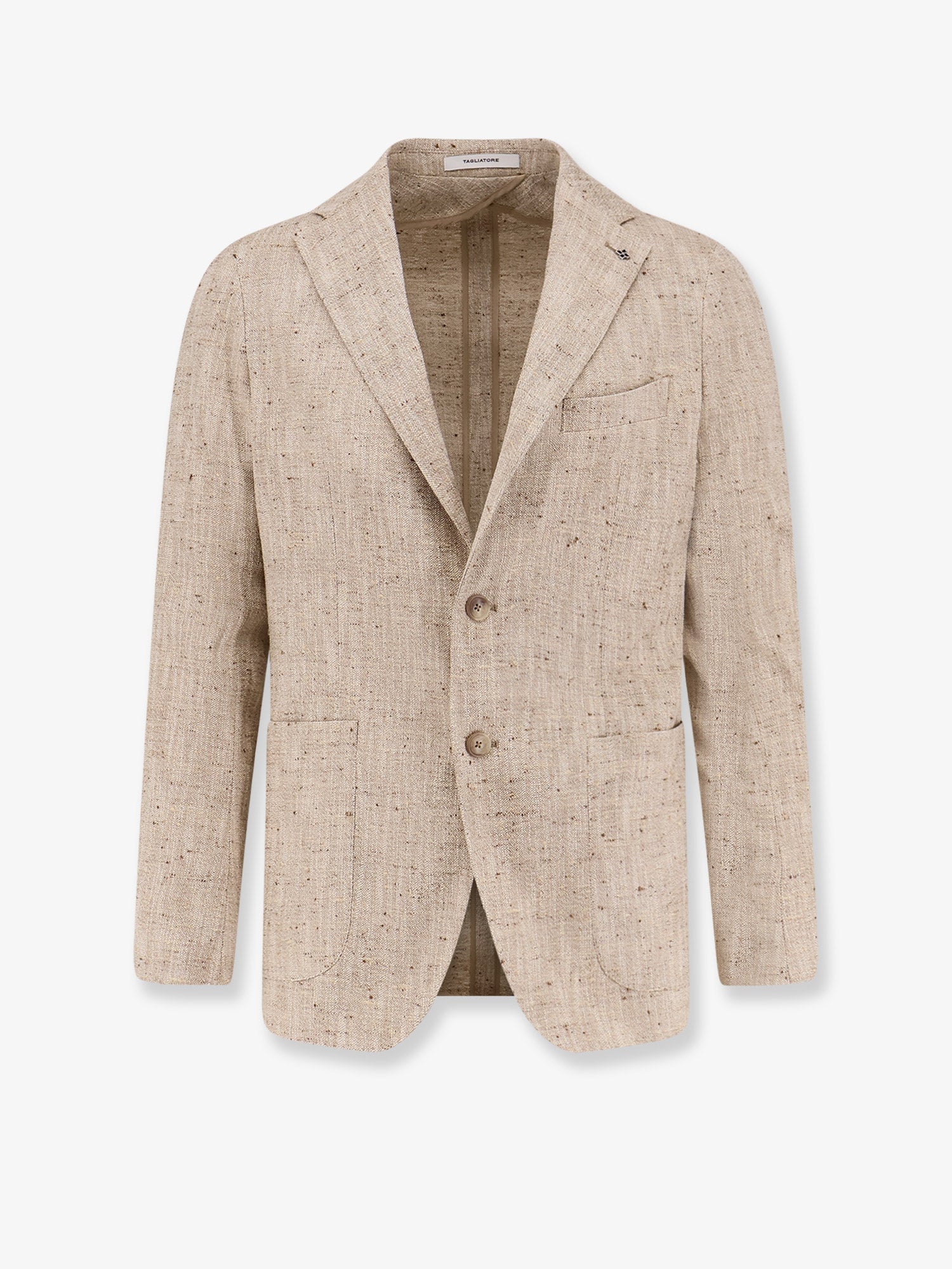 Tagliatore Cotton, silk and hemp blazer