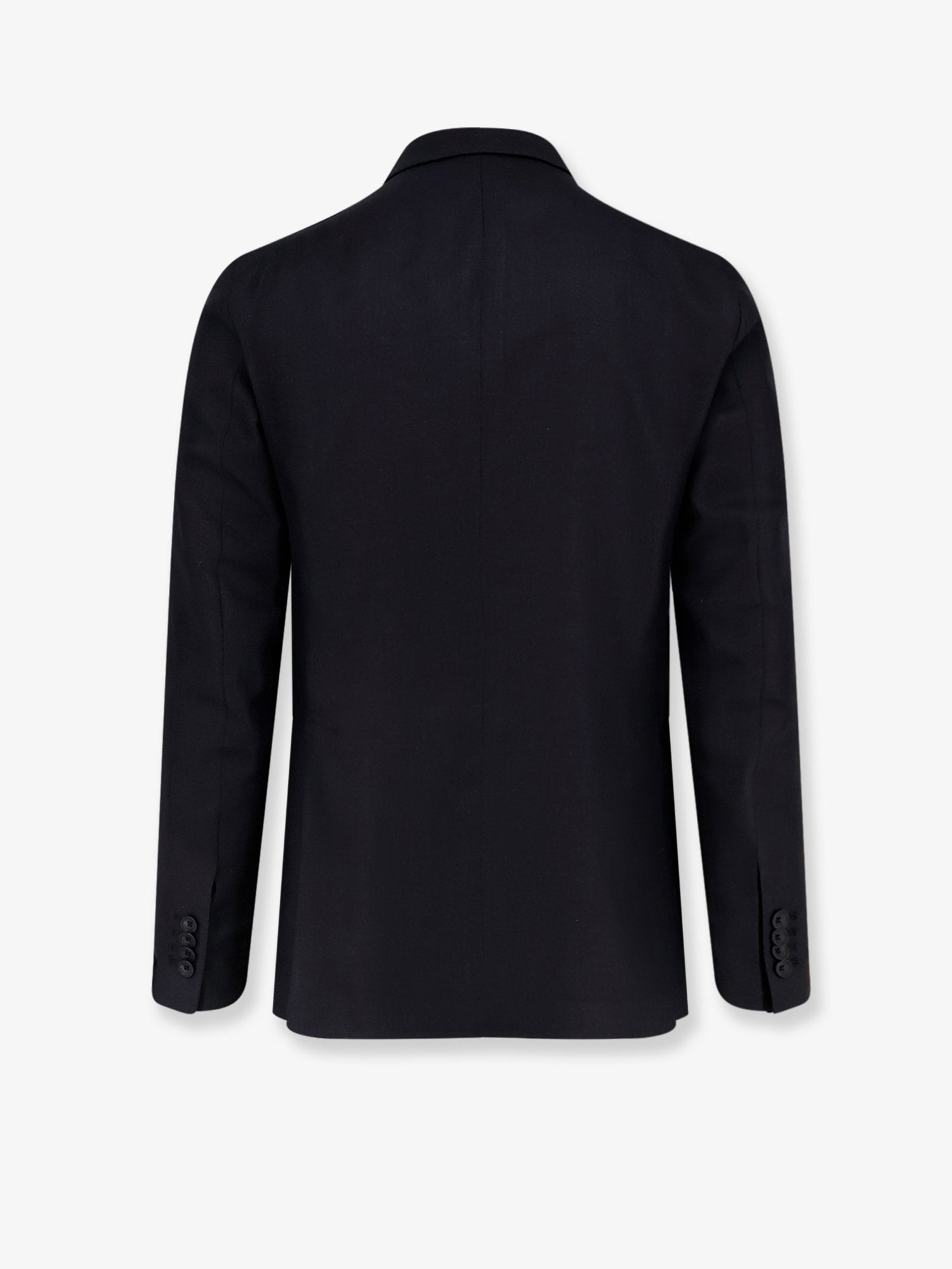 Tagliatore Virgin wool, silk and linen blazer, view 2