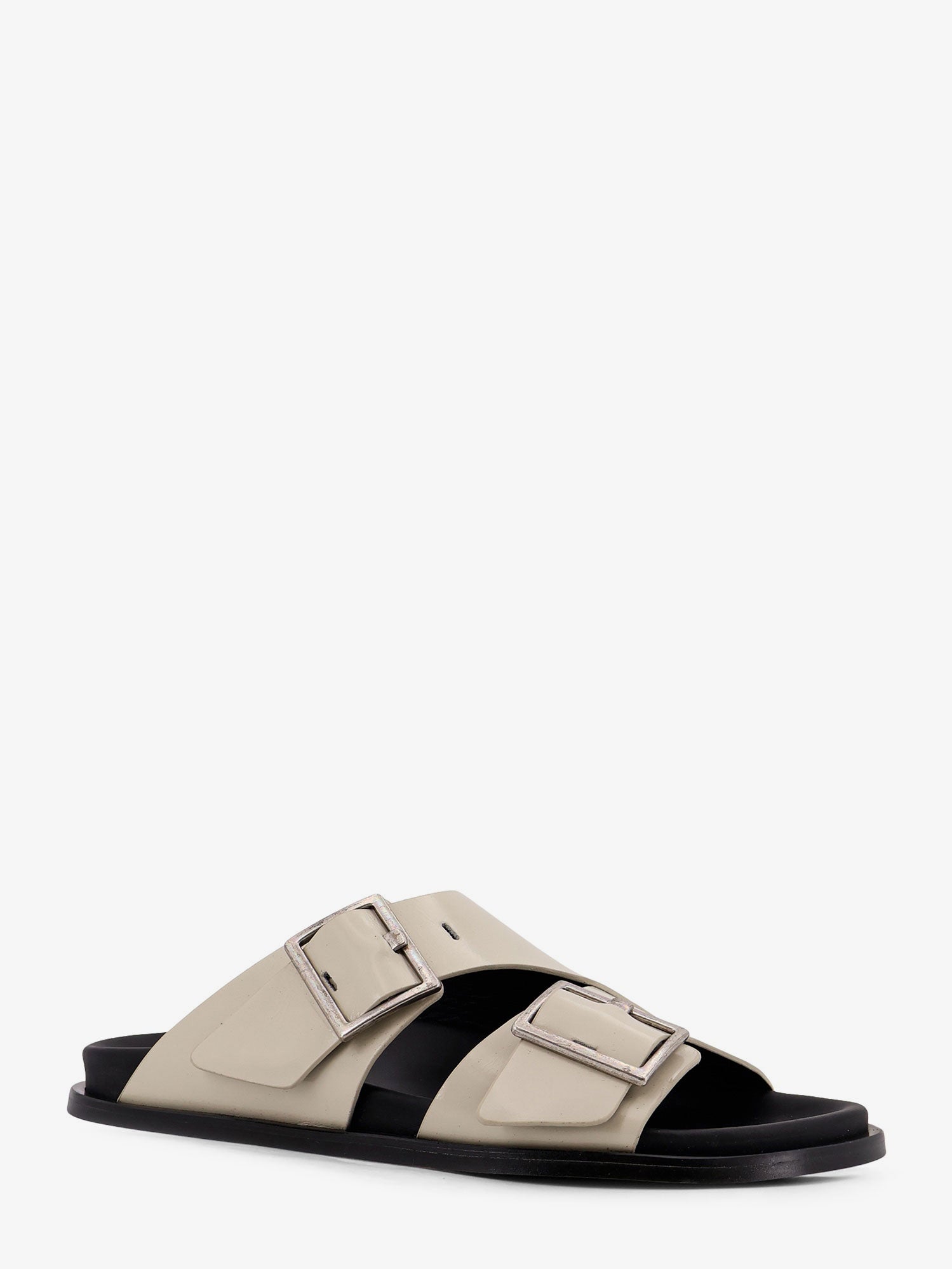 ALOHAS Alba low leather sandals, view 2
