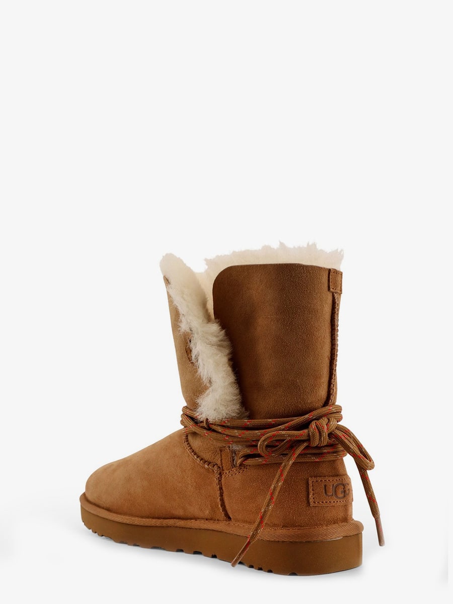 UGG W Bailey Tie suede ankle boots, view 3