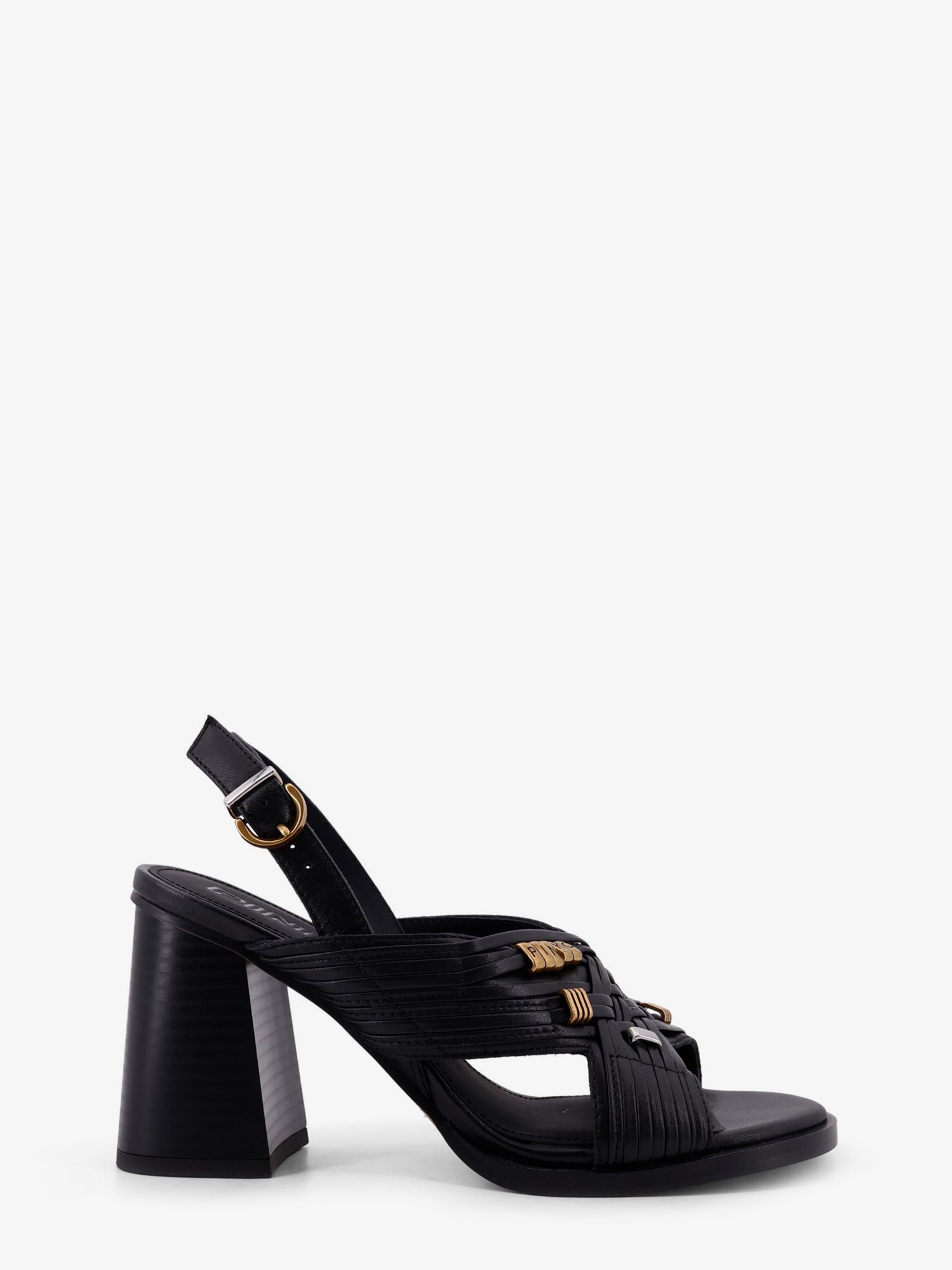Pinko Lara leather sandals