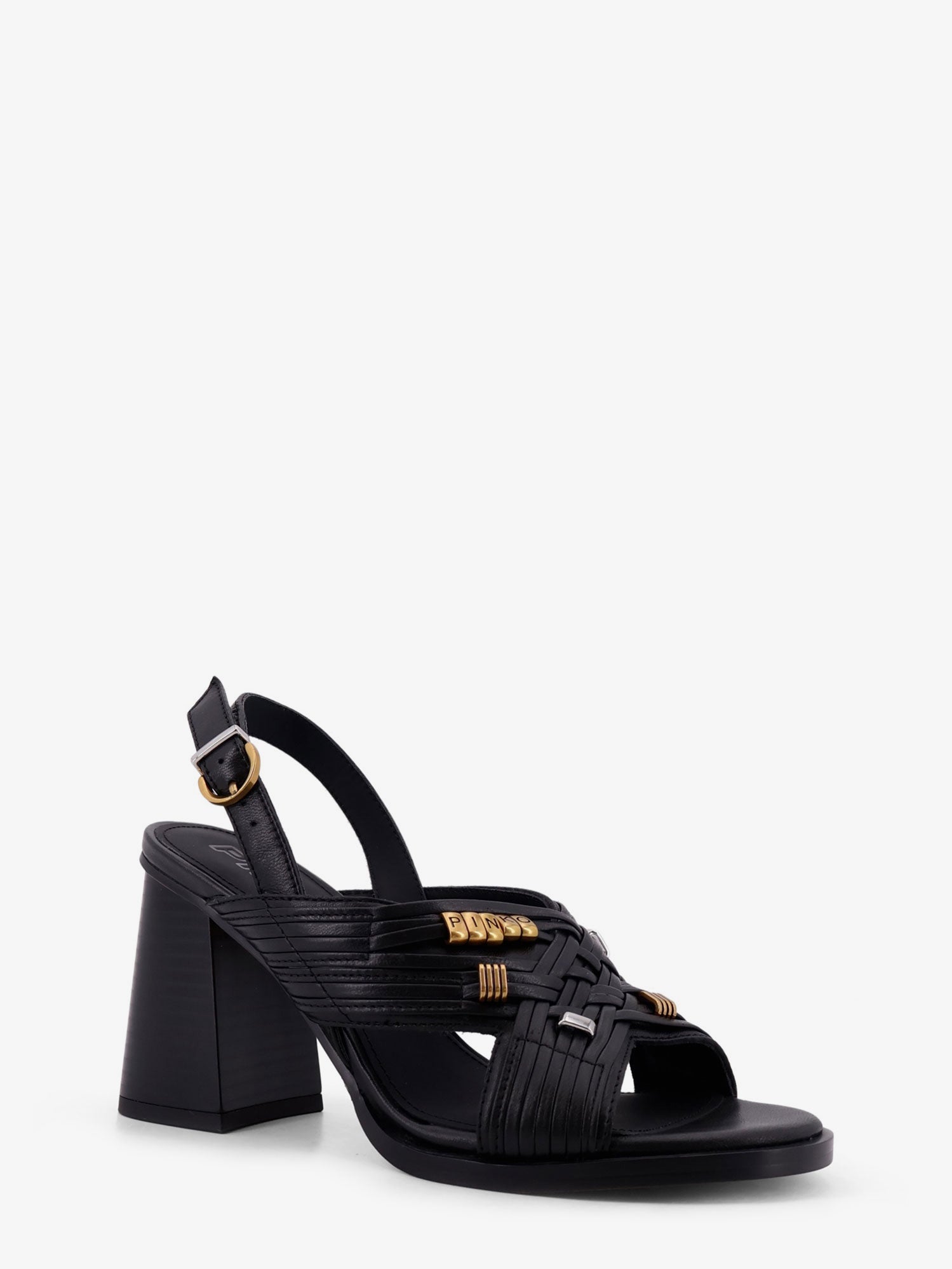 Pinko Lara leather sandals, view 2