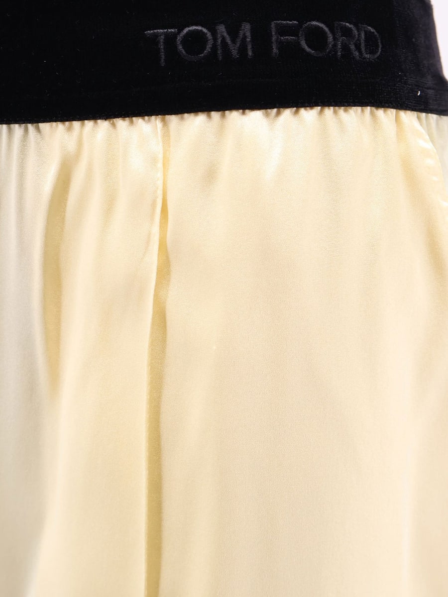 Tom Ford Pyjamas stretch satin trousers, view 5