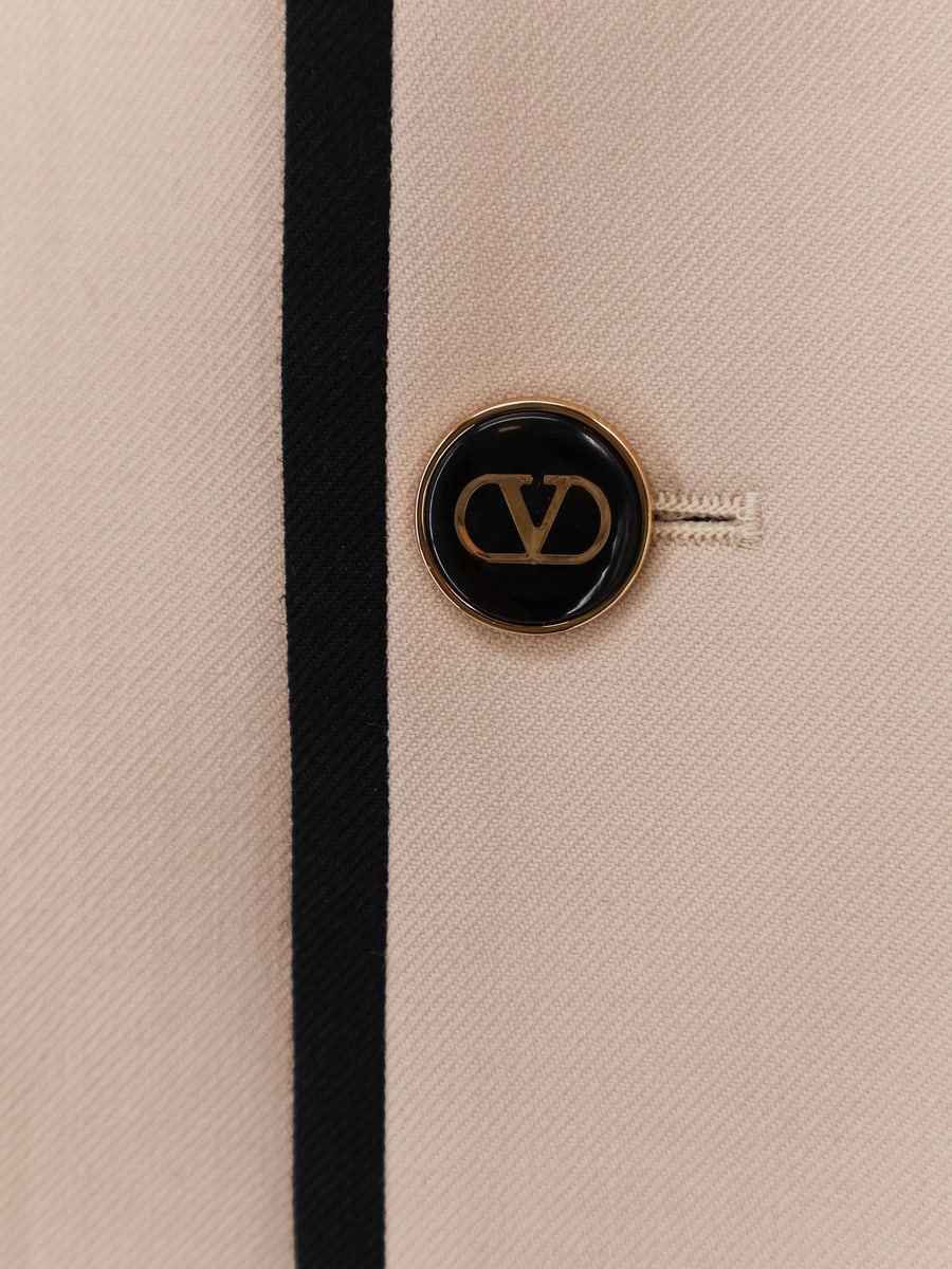 VALENTINO Single-breasted virgin wool blazer, view 5