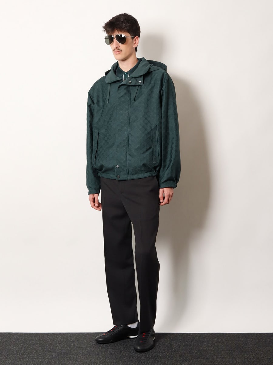Gucci Reversible Ripstop cotton jacket, view 2