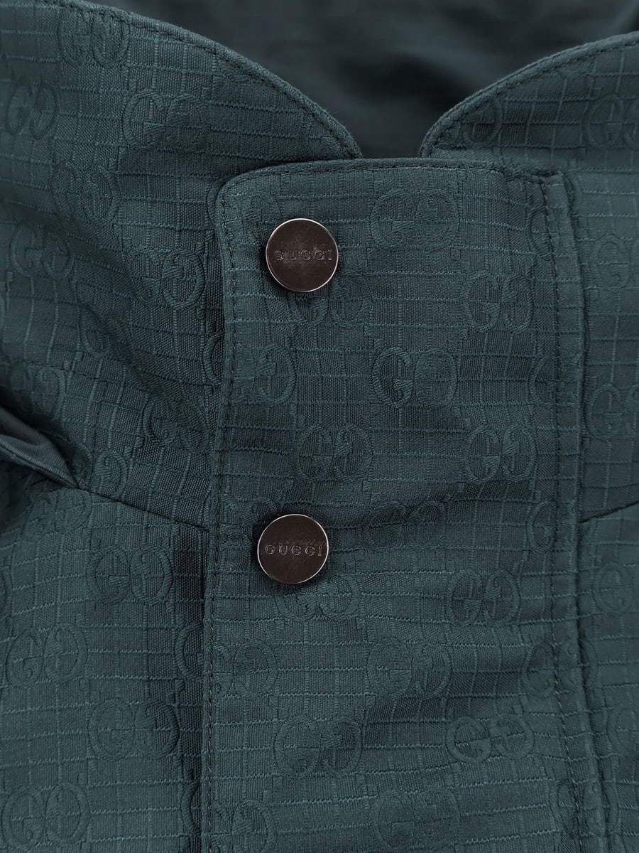 Gucci Reversible Ripstop cotton jacket, view 6
