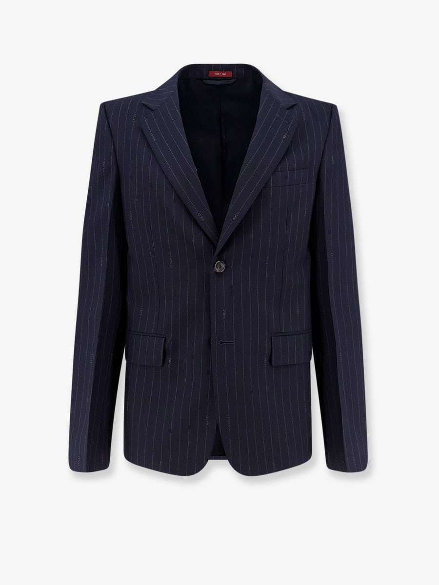 Gucci Gucci pinstripe wool single-breasted blazer