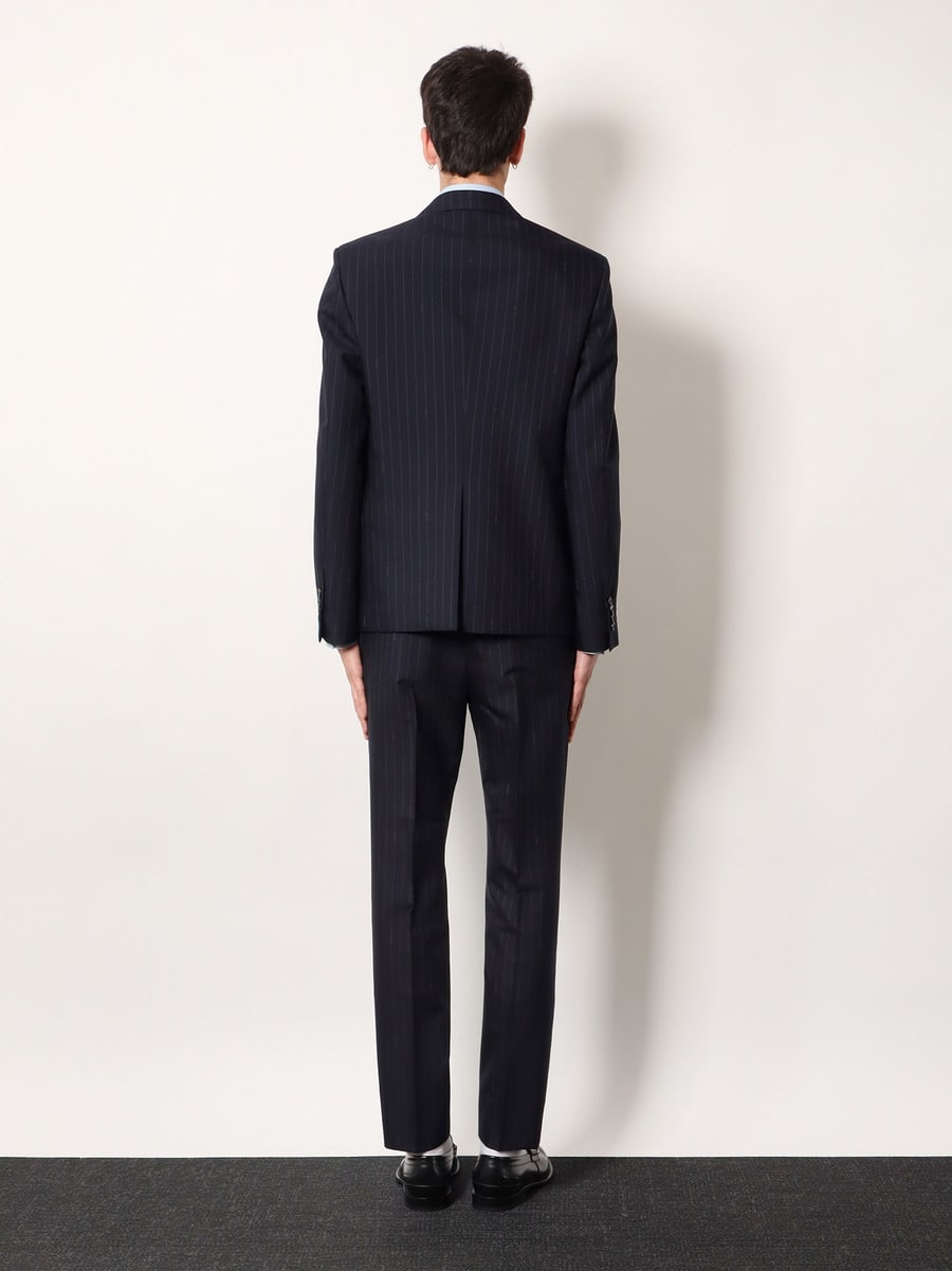 Gucci Gucci pinstripe wool single-breasted blazer, view 3