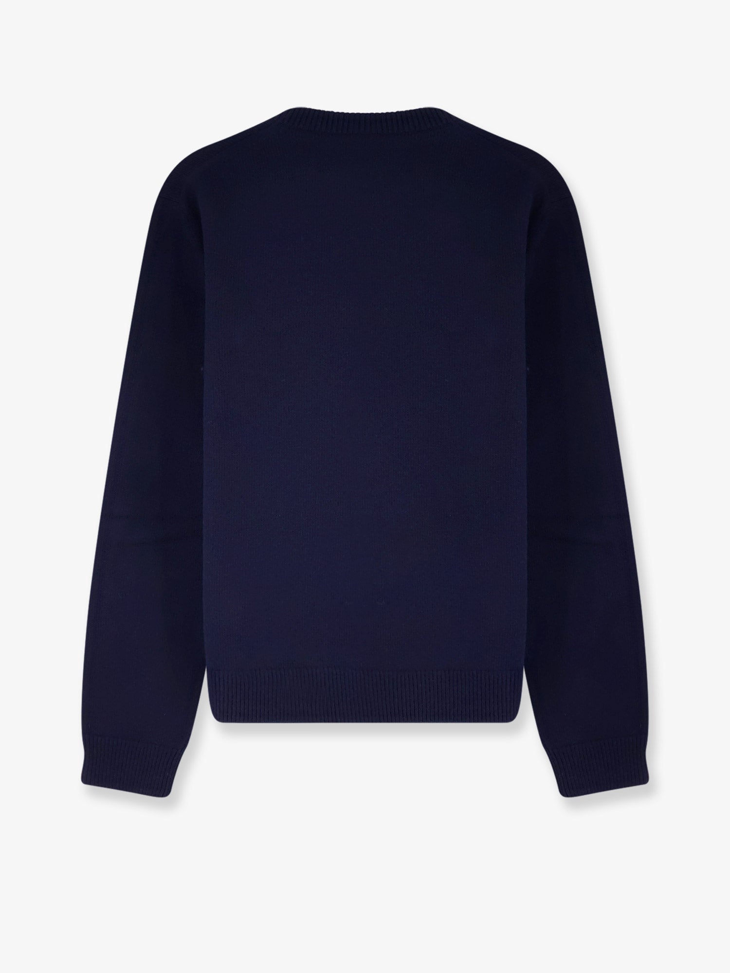 Gucci Wool sweater with frontal embroidered logo, view 2