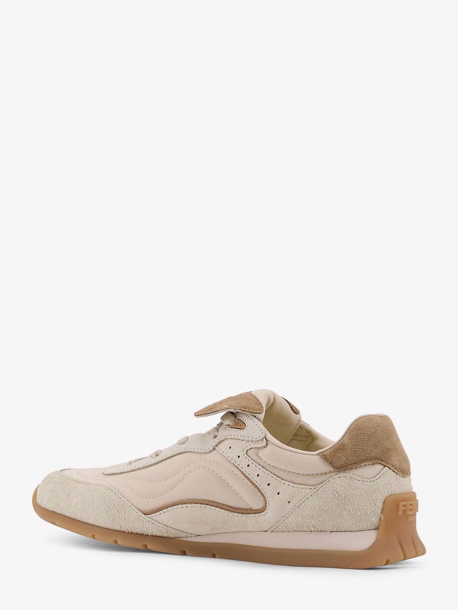 Fendi Fendi Wave Pulse suede sneakers, view 3