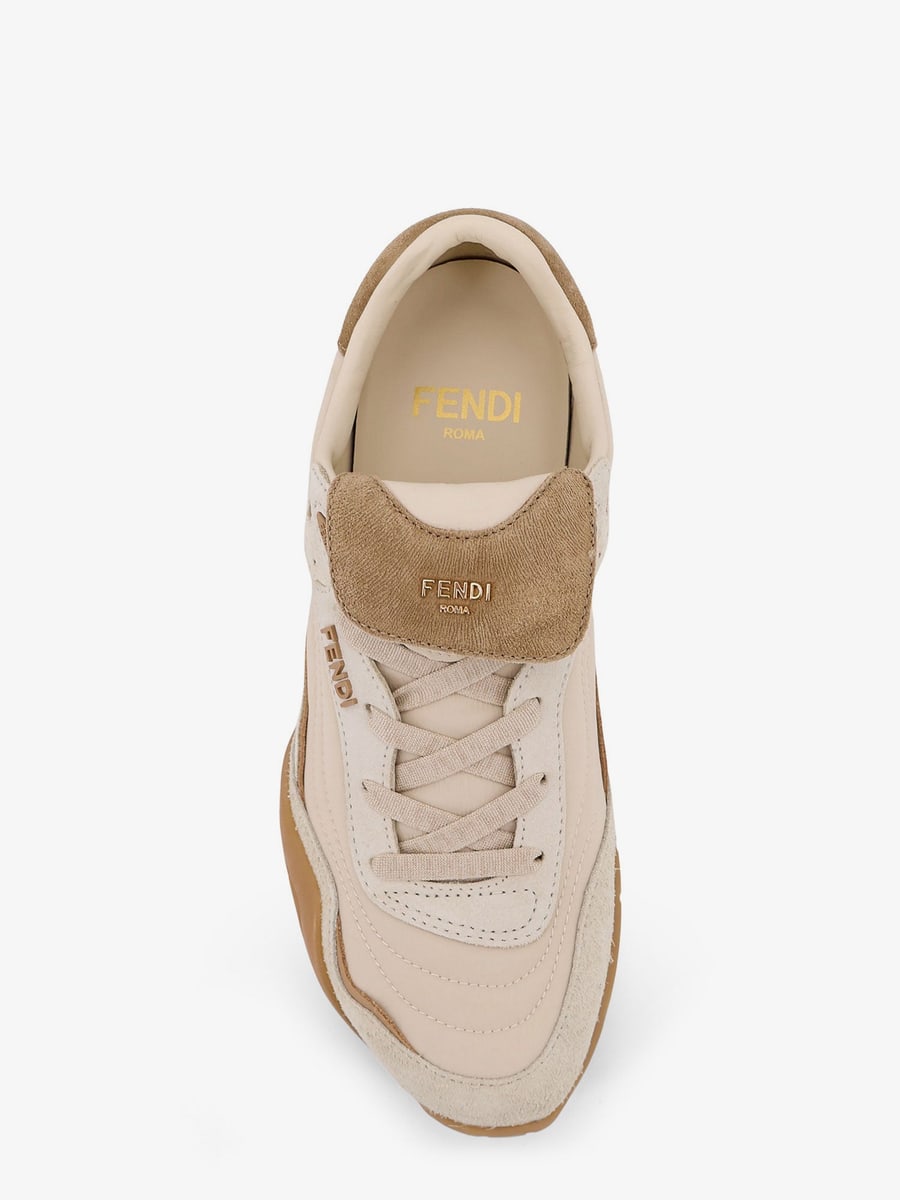 Fendi Fendi Wave Pulse suede sneakers, view 5