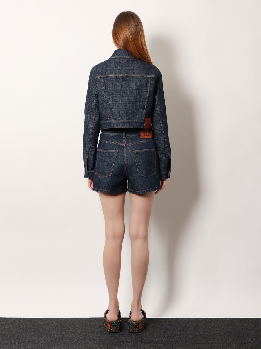Fendi Denim shorts, view 3