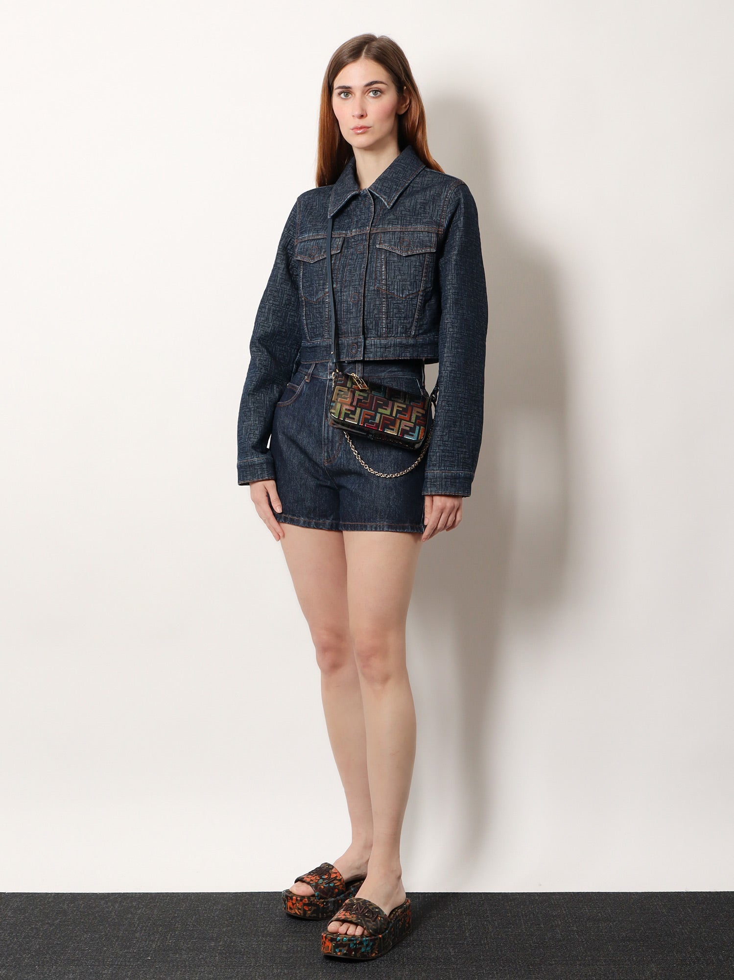 Fendi Denim shorts, view 2