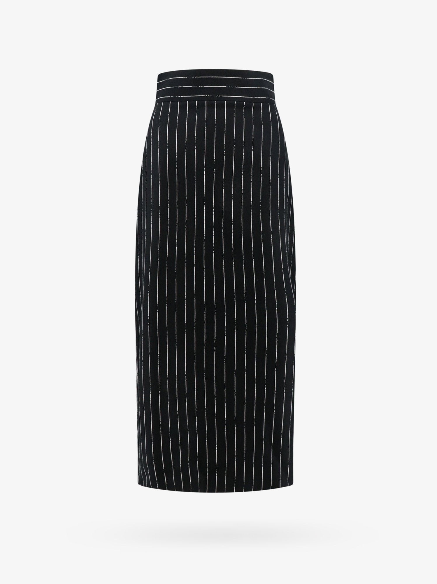 Alexander McQueen Wool skirt with striped motif