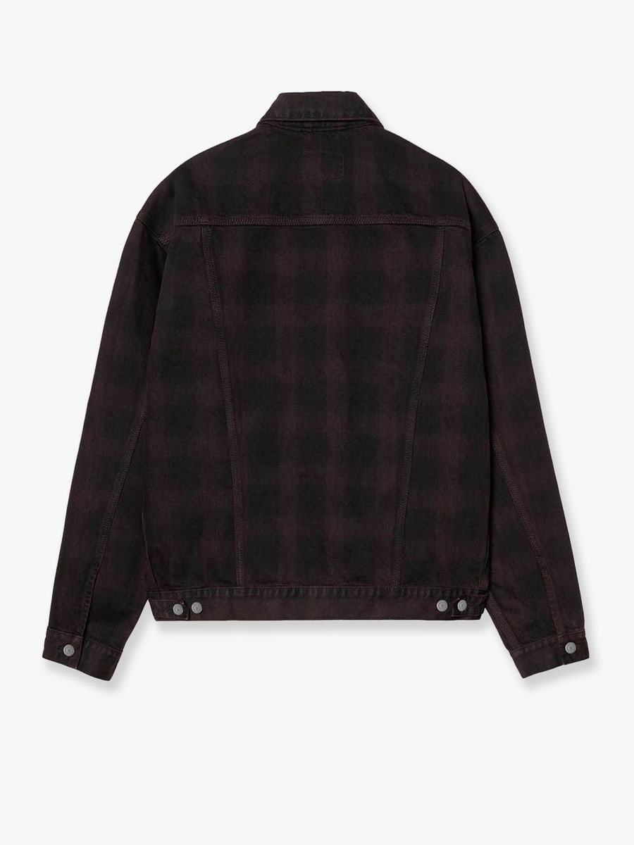 Carhartt WIP Everson denim jacket with front logo, view 2