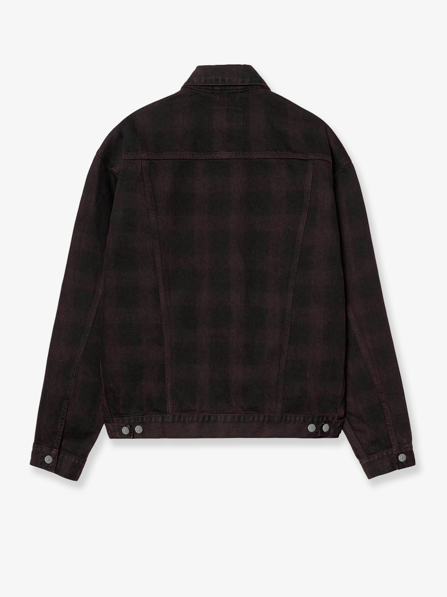 Carhartt WIP Everson denim jacket with front logo, view 2