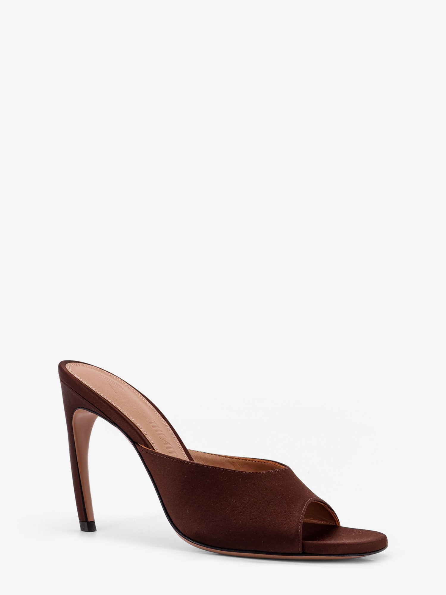 The Attico Betta satin sandals, view 2