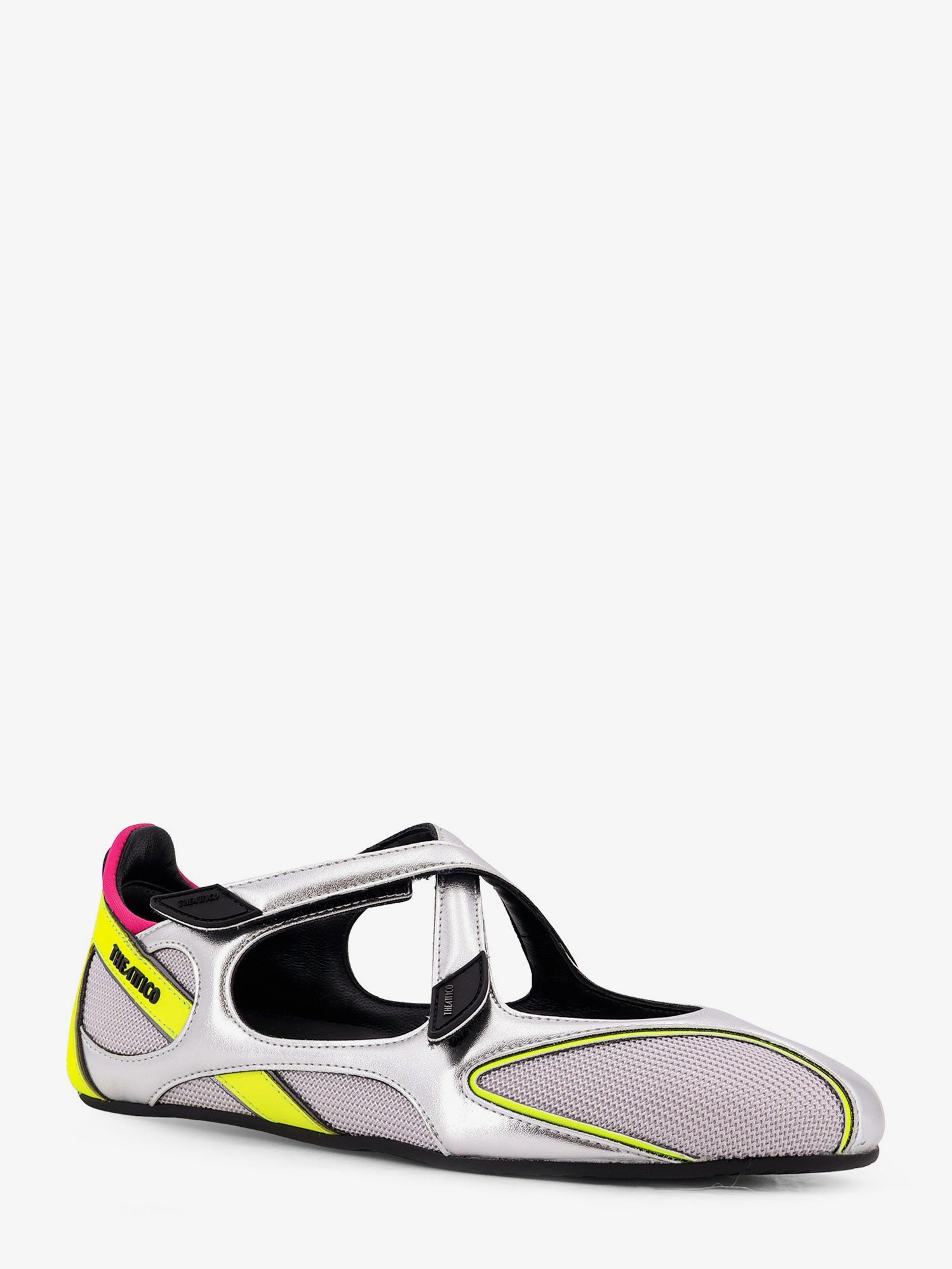 The Attico Floor 01 nylon ballerinas, view 2