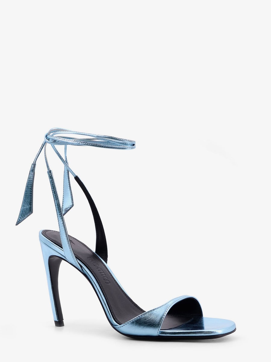 The Attico Ora satin sandals, view 3