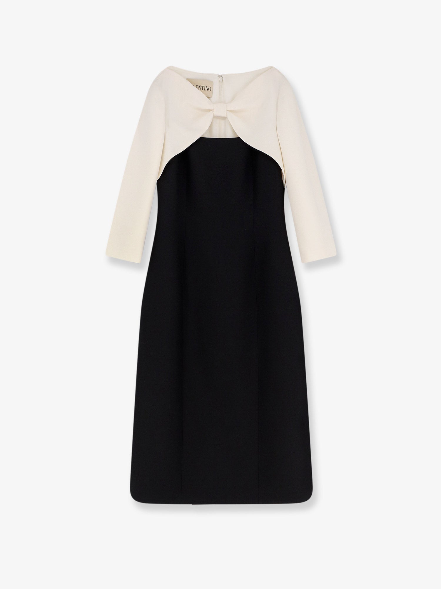 VALENTINO Crêpe midi dress