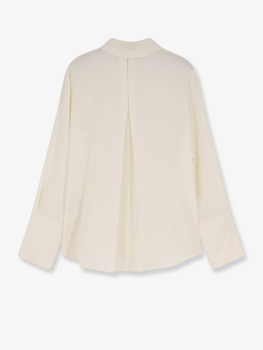 Max Mara Mxpvoliera stretch silk shirt, view 2