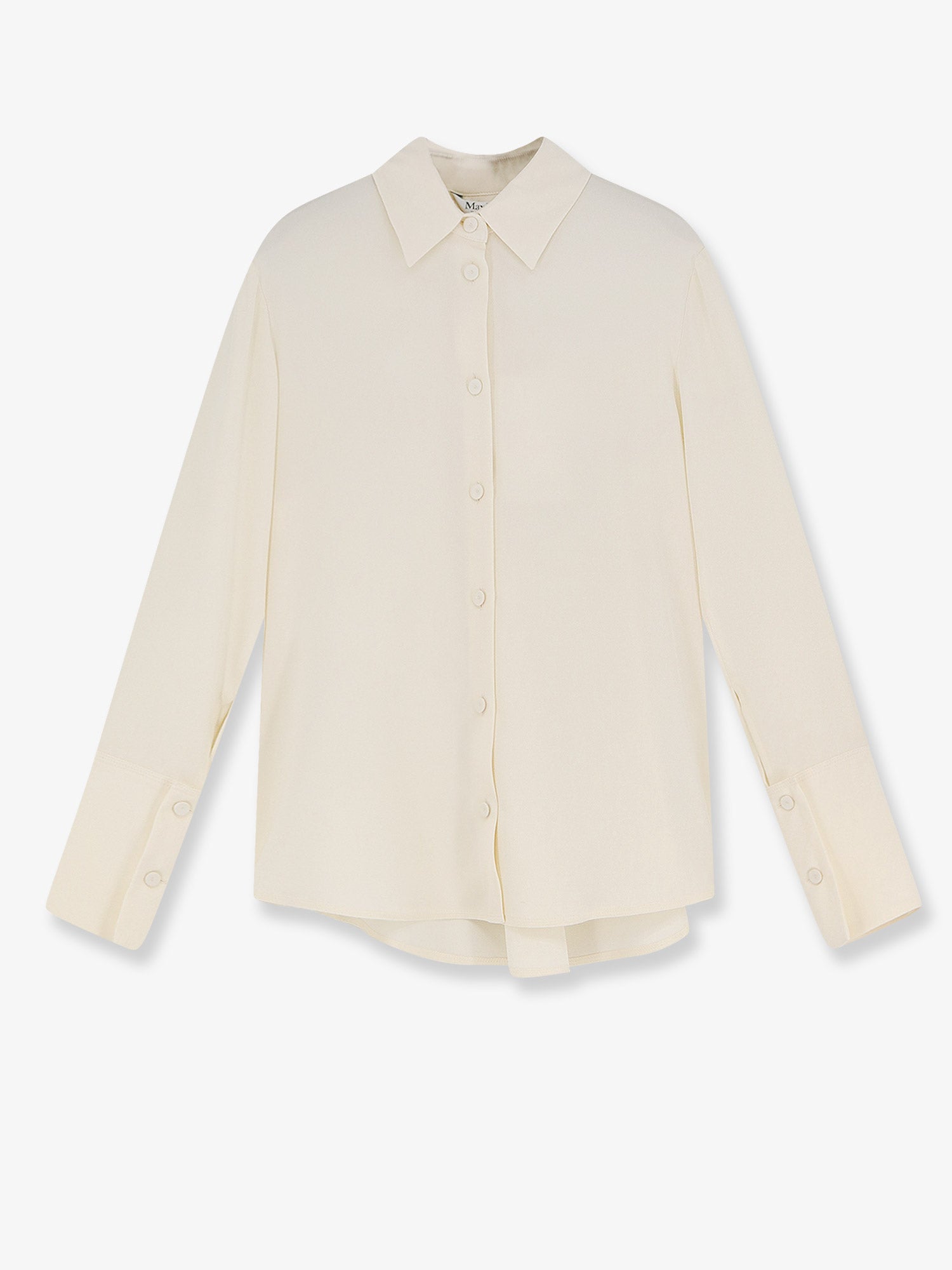 Max Mara Mxpvoliera stretch silk shirt