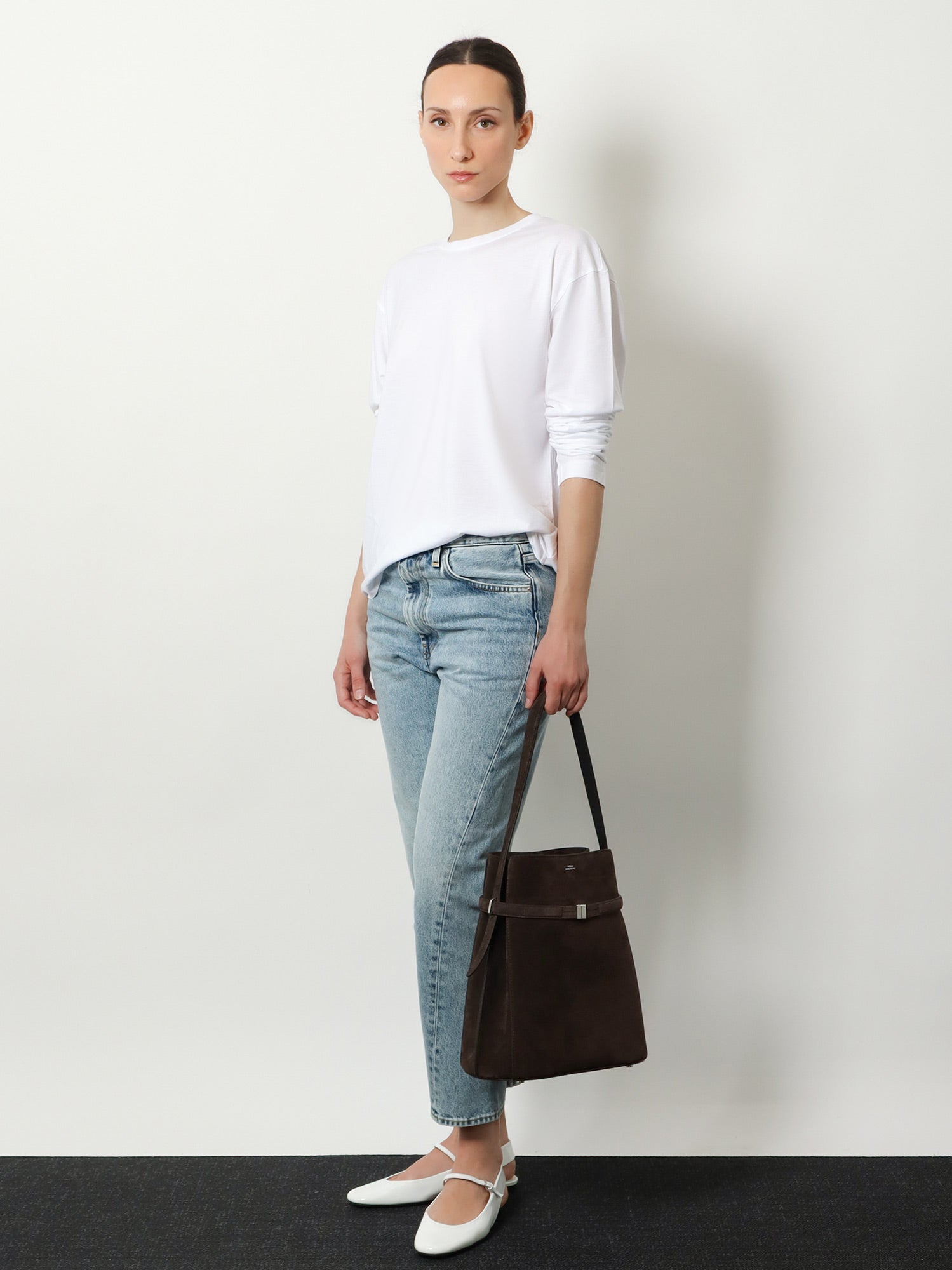 Toteme Twisted Seam organic cotton jeans, view 2