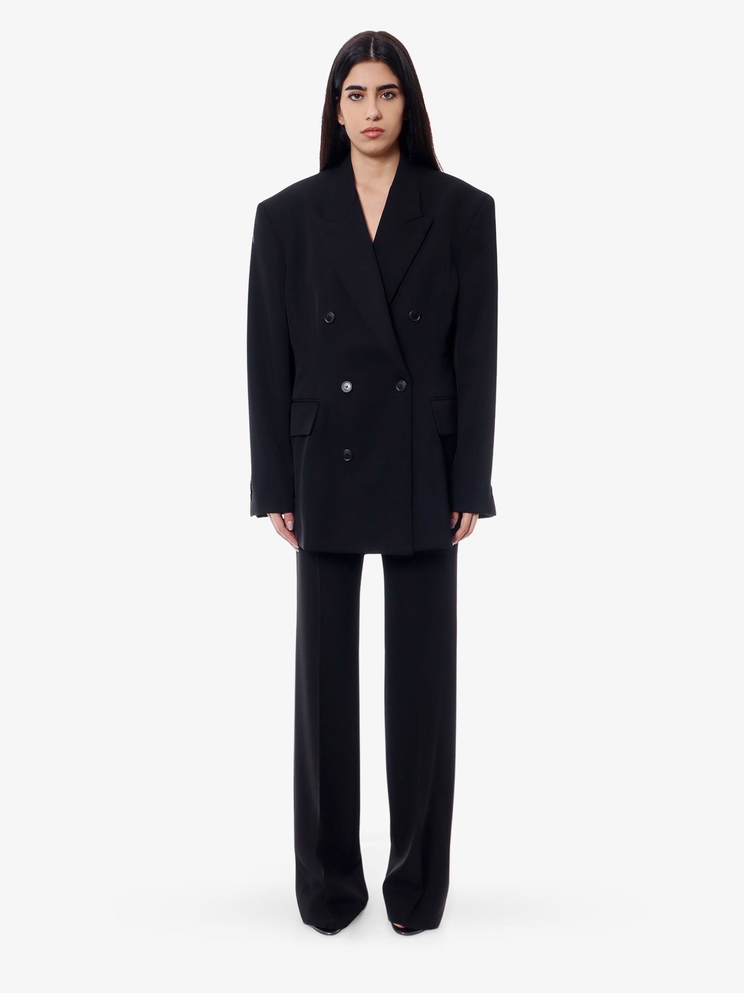 Balenciaga Slim fit wool trousers, view 2
