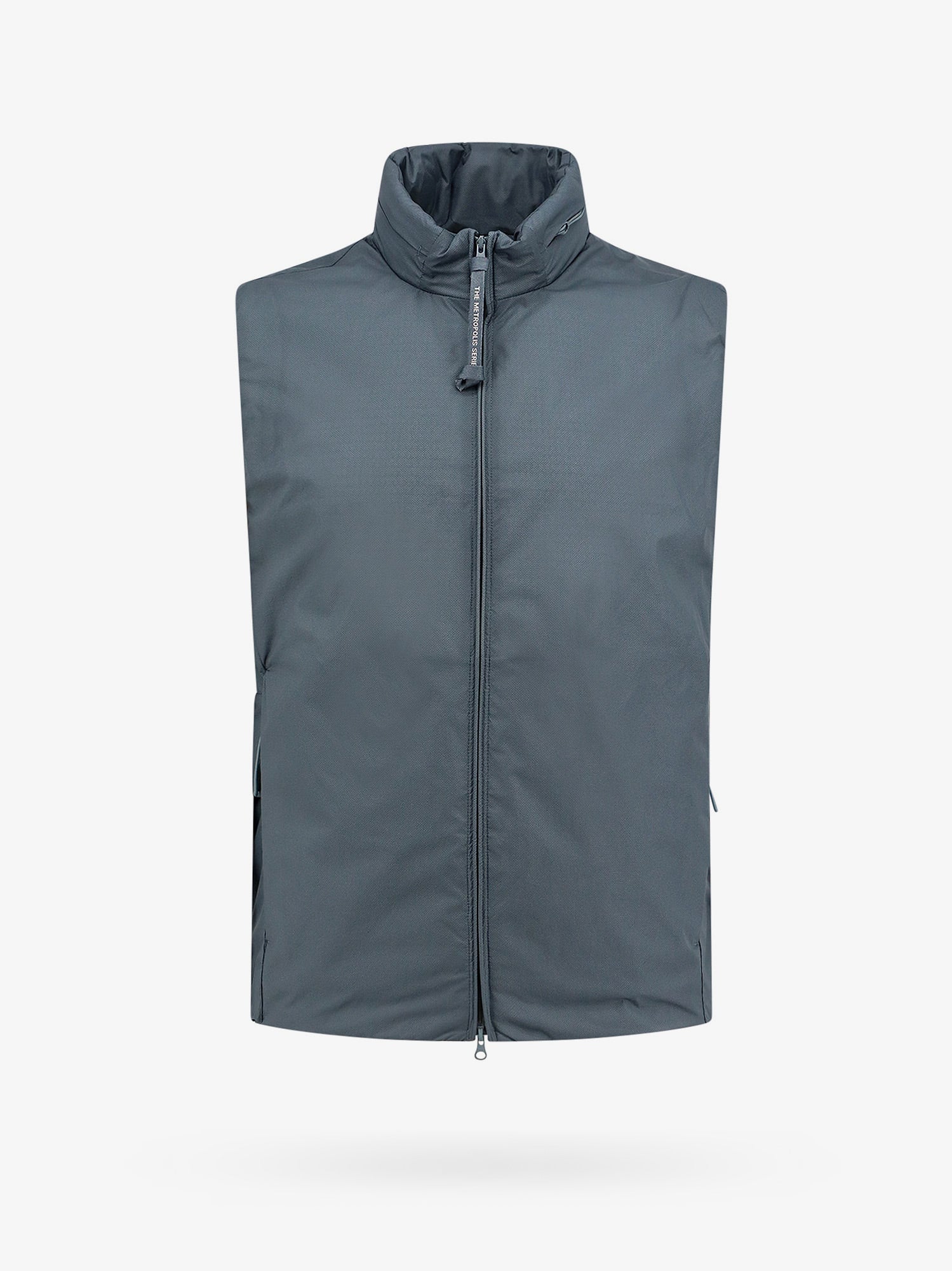 C.P. Company Nylon sleeveless jacket with lateral logo print