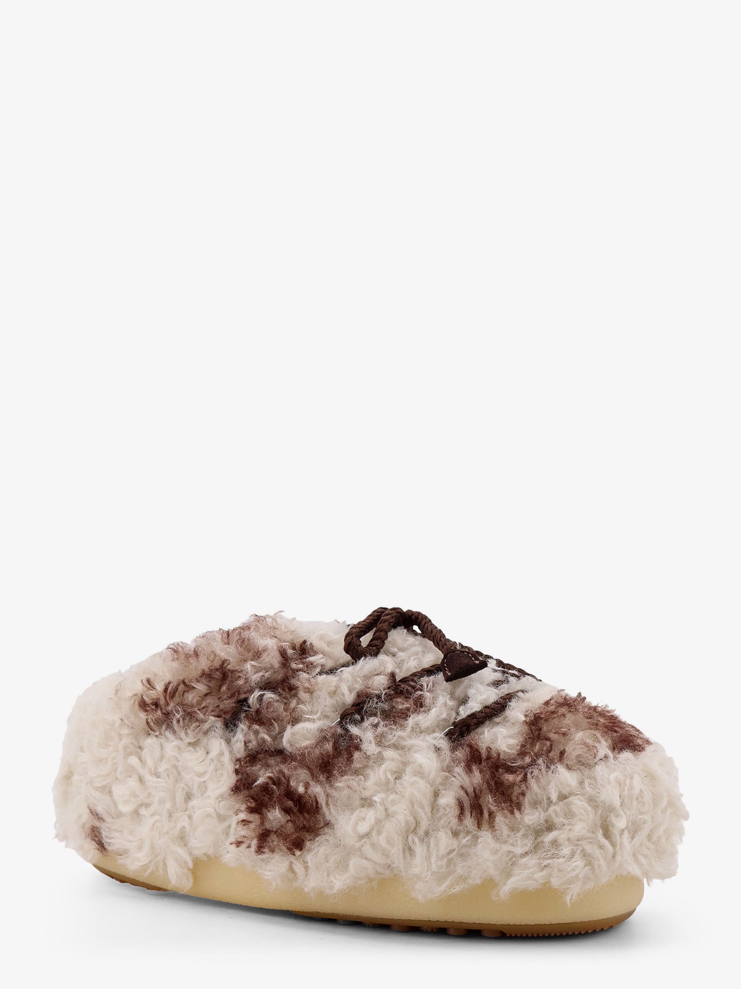 MOON BOOT Low faux fur sandals, view 2