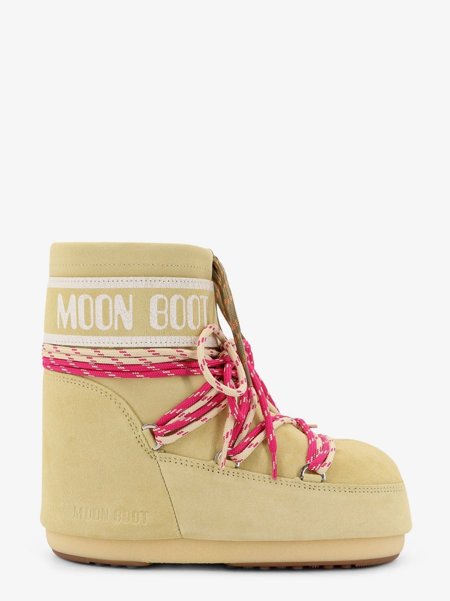 MOON BOOT Icon Low suede boots