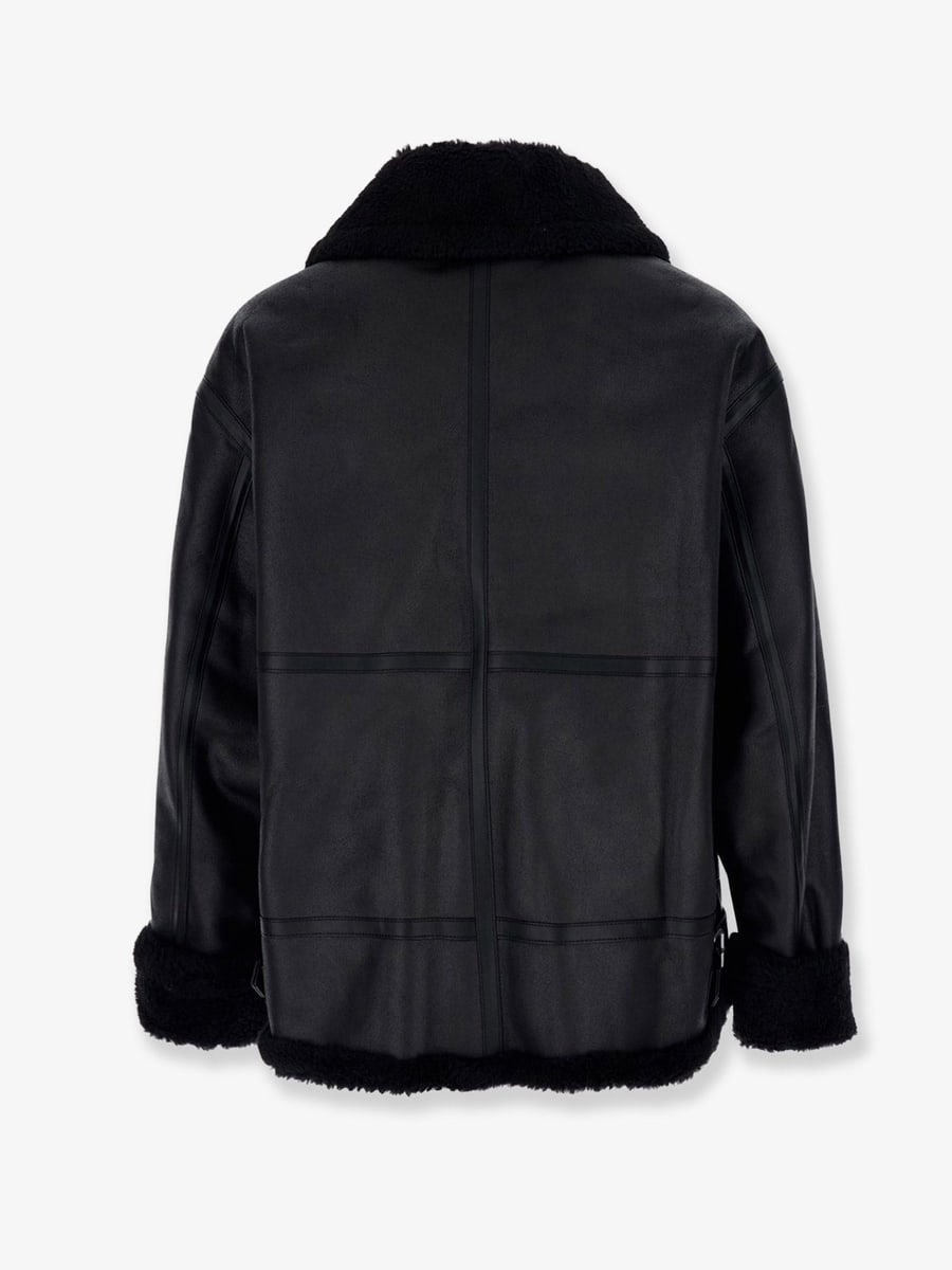 DUNST Unisex eco-shearling jacket, view 2