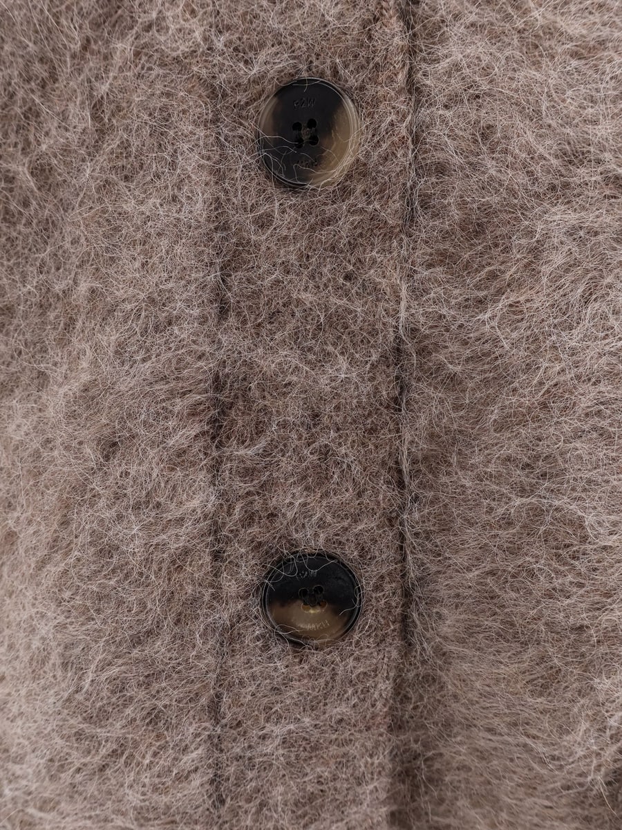 R2W Alpaca blend cardigan, view 5