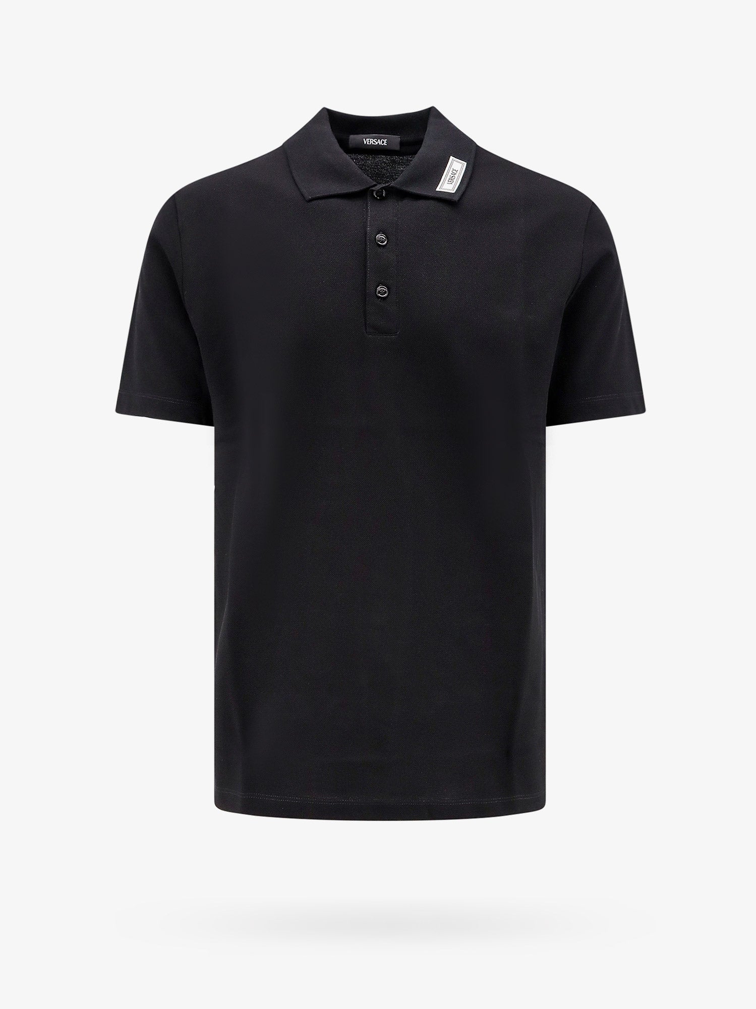 Versace Cotton shirt polo with logoed label