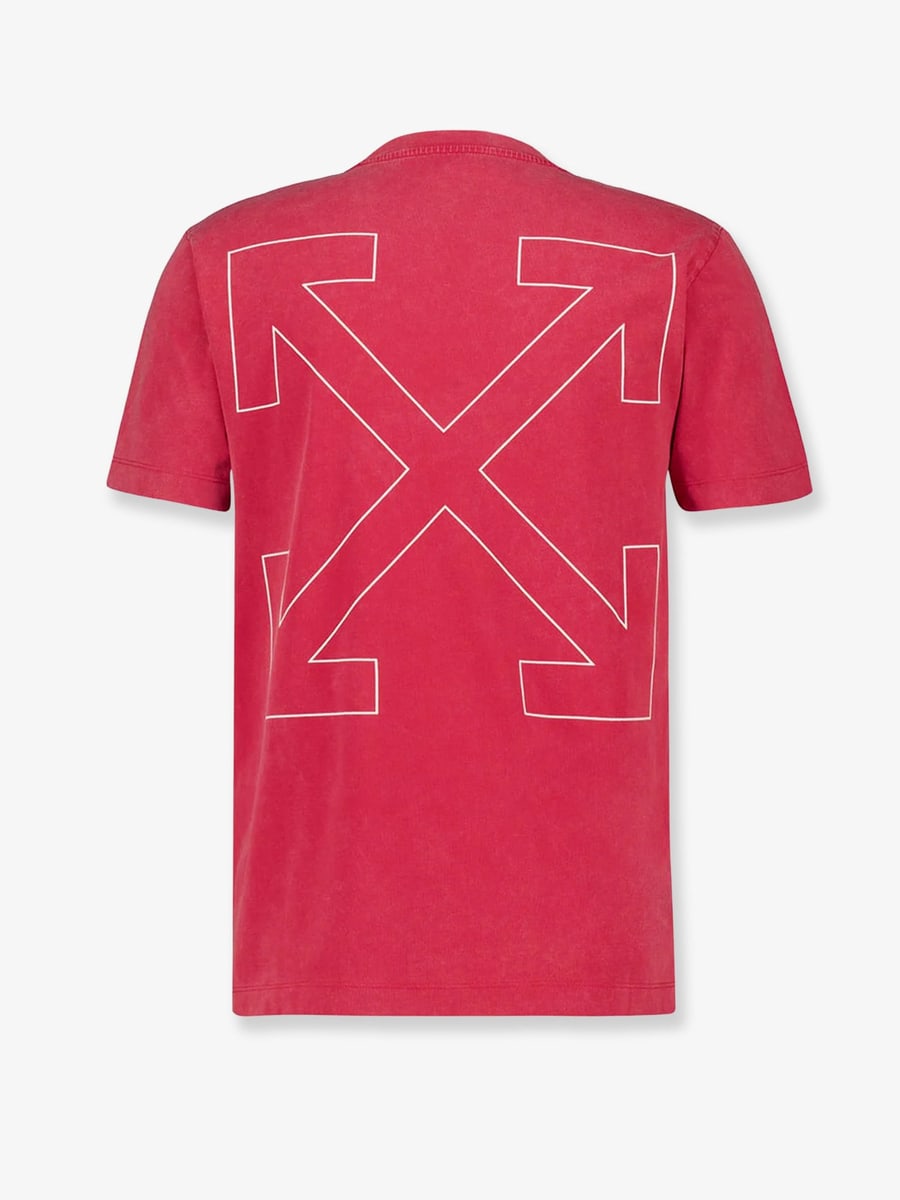 Off-White Cotton T-shirt, view 2