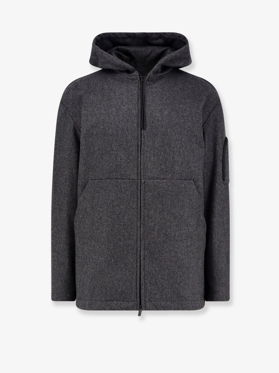 HEVO Grottaverde virgin wool blend coat