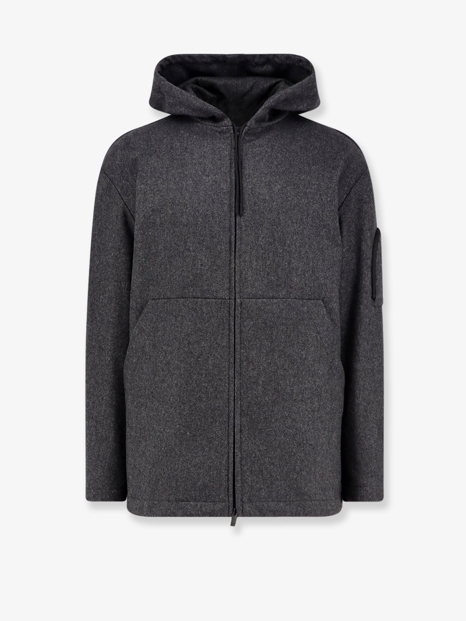 HEVO Grottaverde virgin wool blend coat