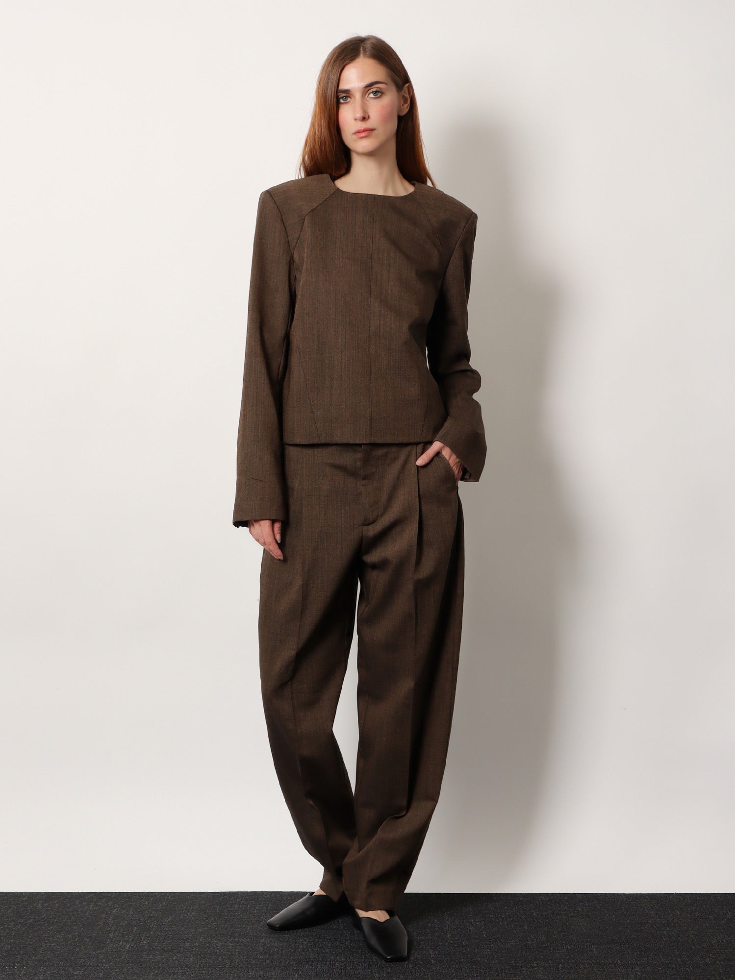 SOEUR Giovana virgin wool sweater, view 2