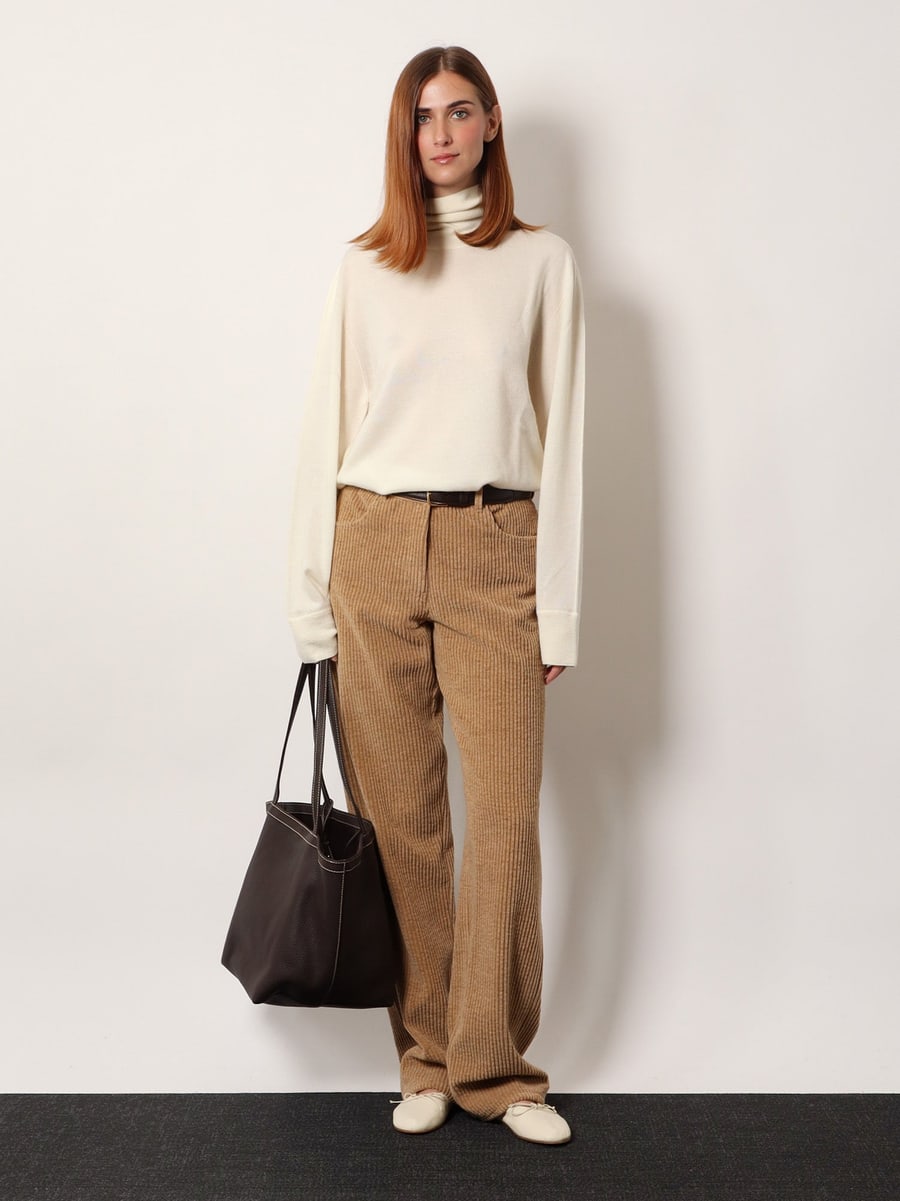 The Row Lizzy cashmere top, view 2
