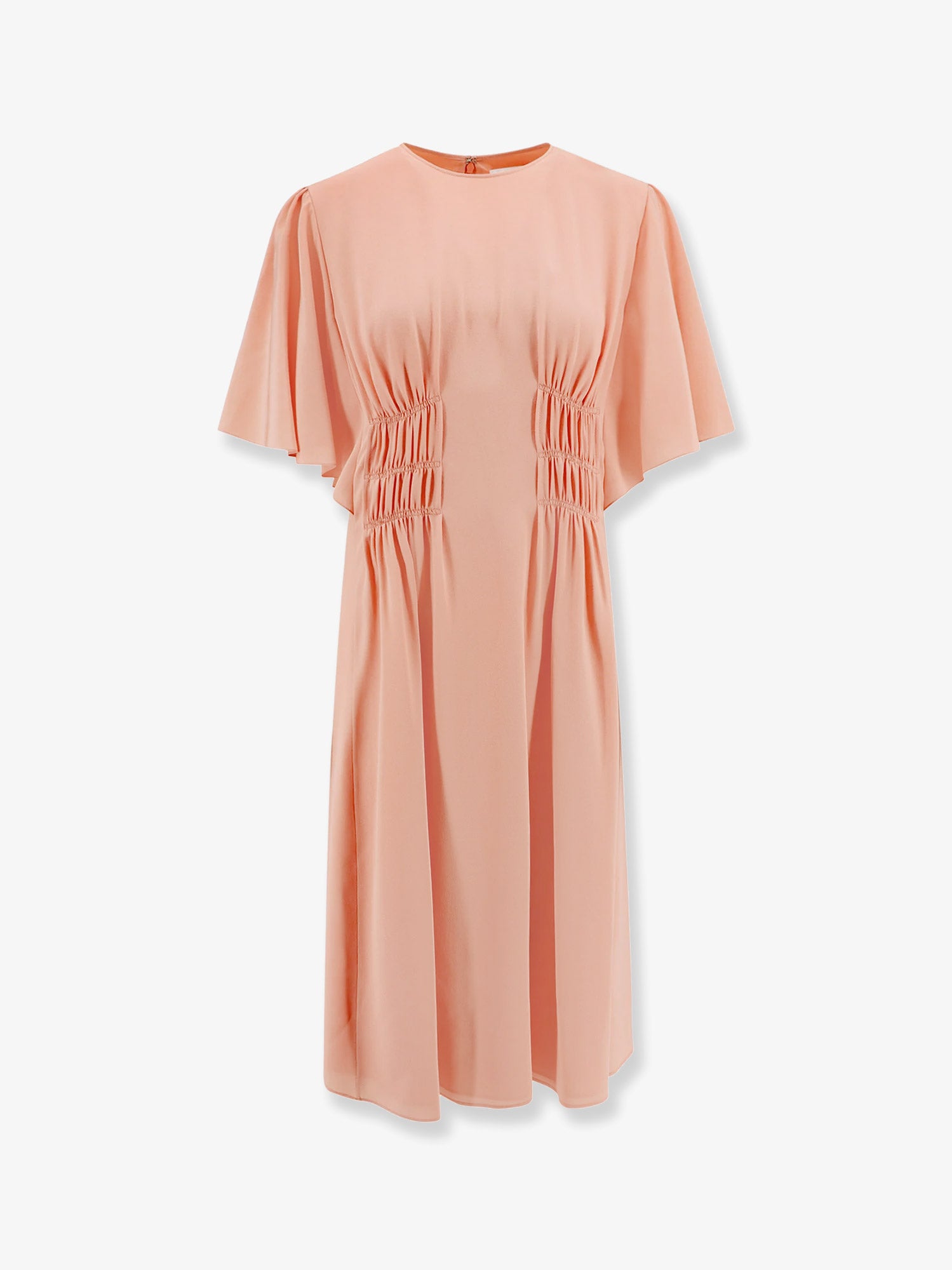 Chloé Silk dress with frontal drapery