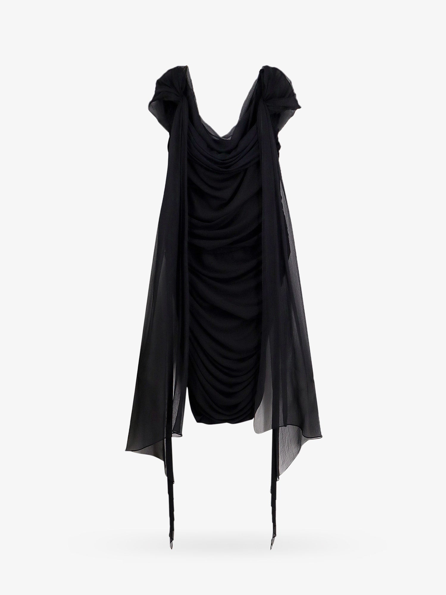 Givenchy Stretch viscose dress with drapery