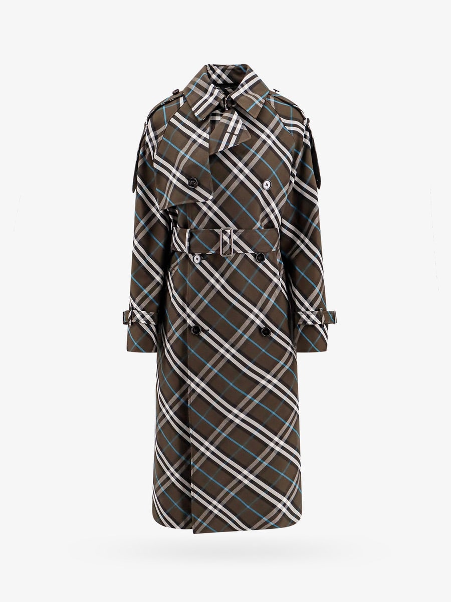Burberry Trench with check print