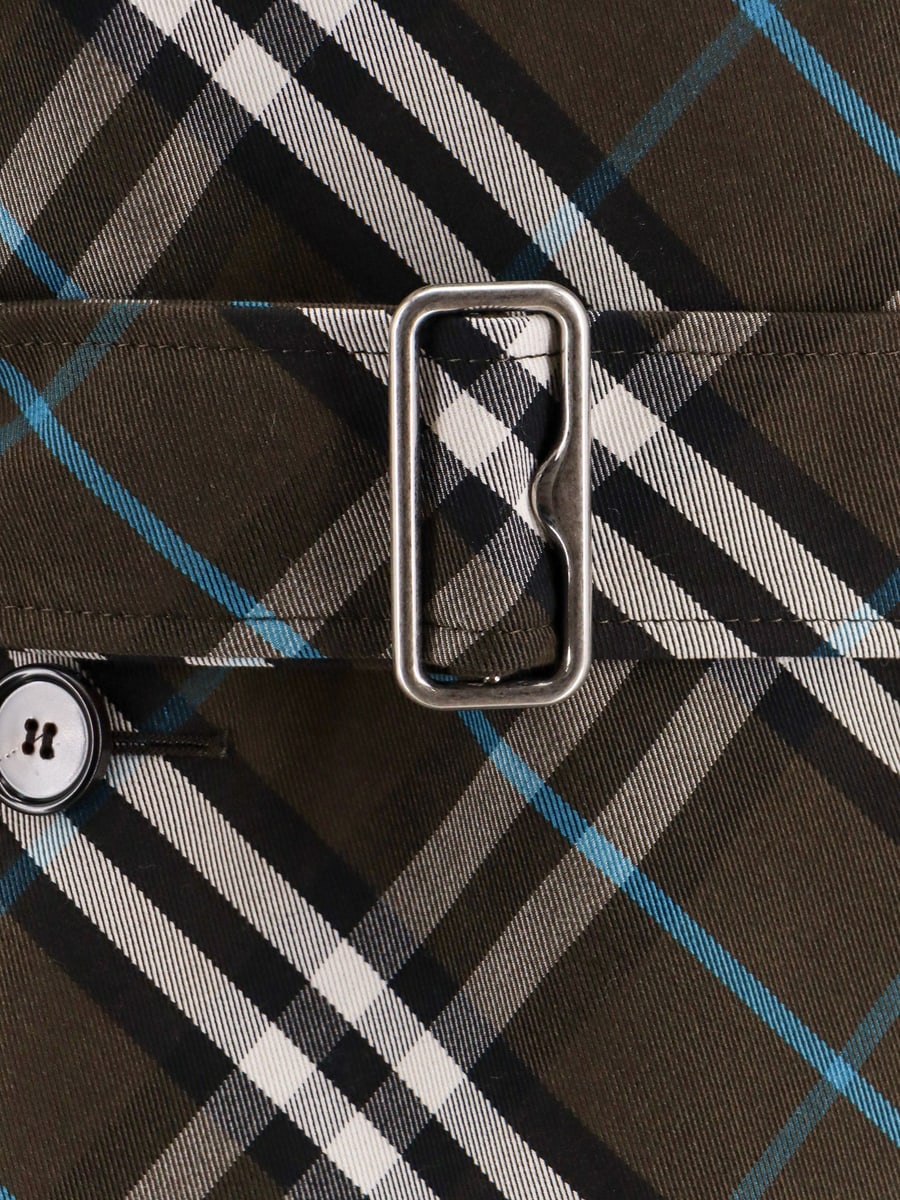 Burberry Trench with check print, view 3