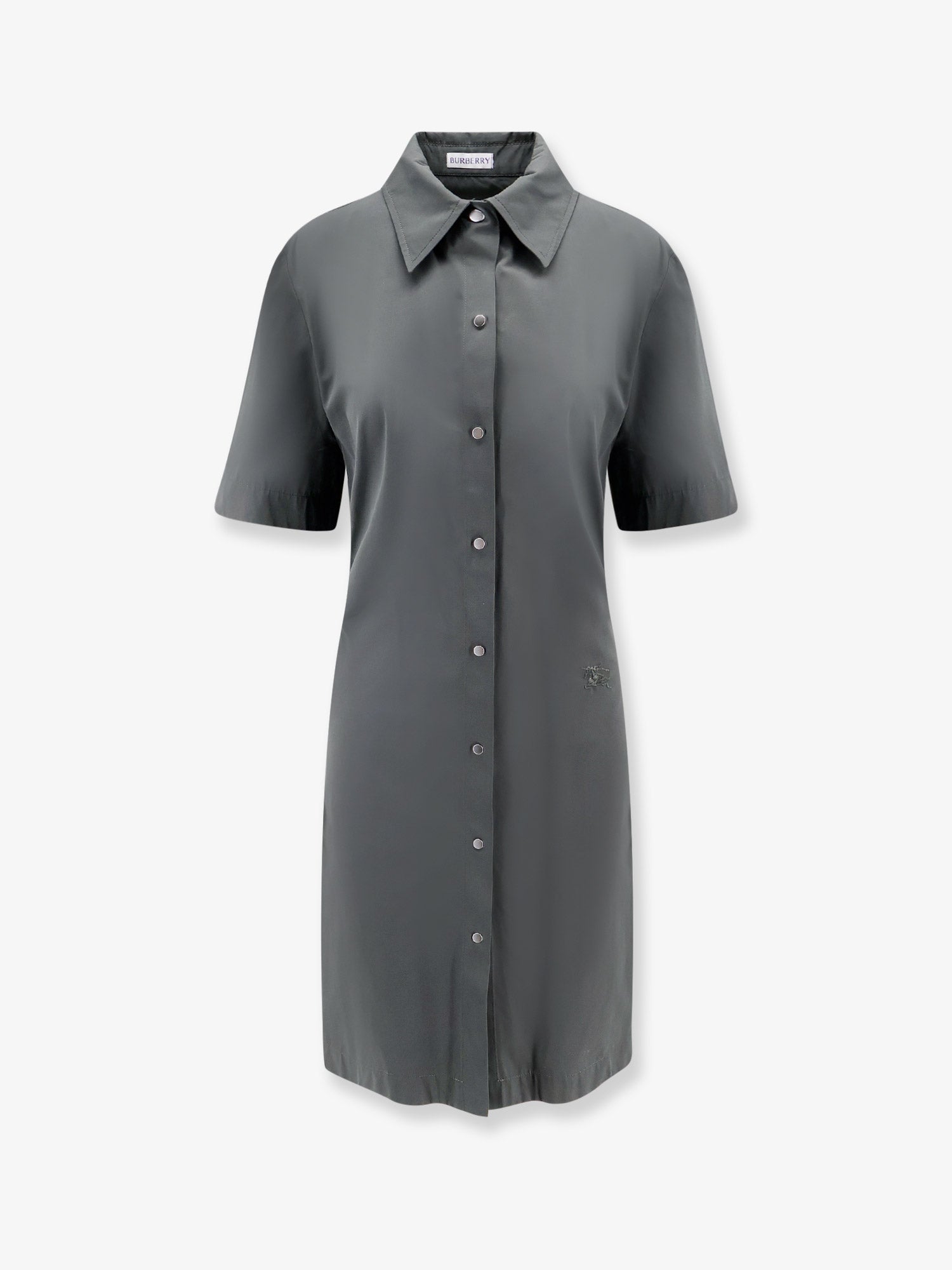 Burberry Cotton blend dress with ekd embroidery