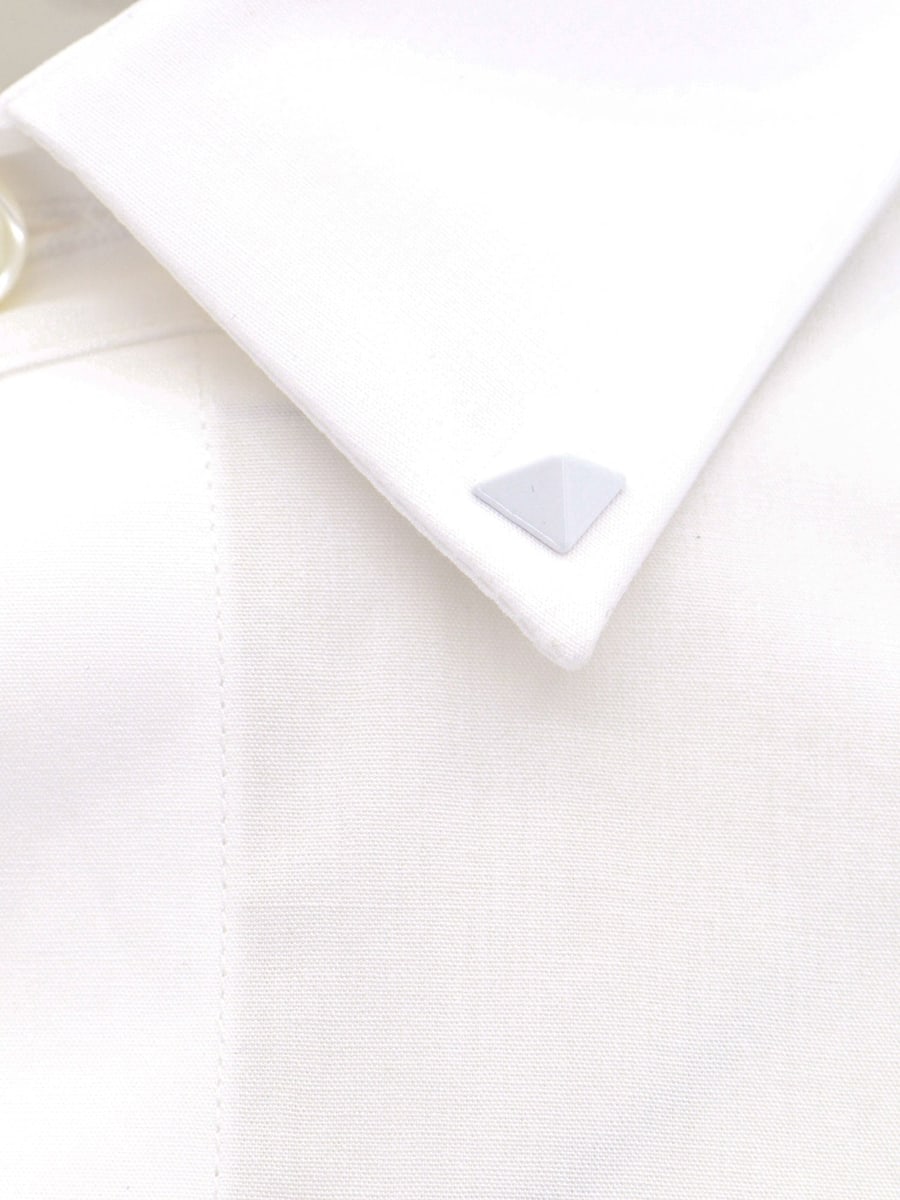 VALENTINO Cotton shirt with rockstud untitled studs, view 5