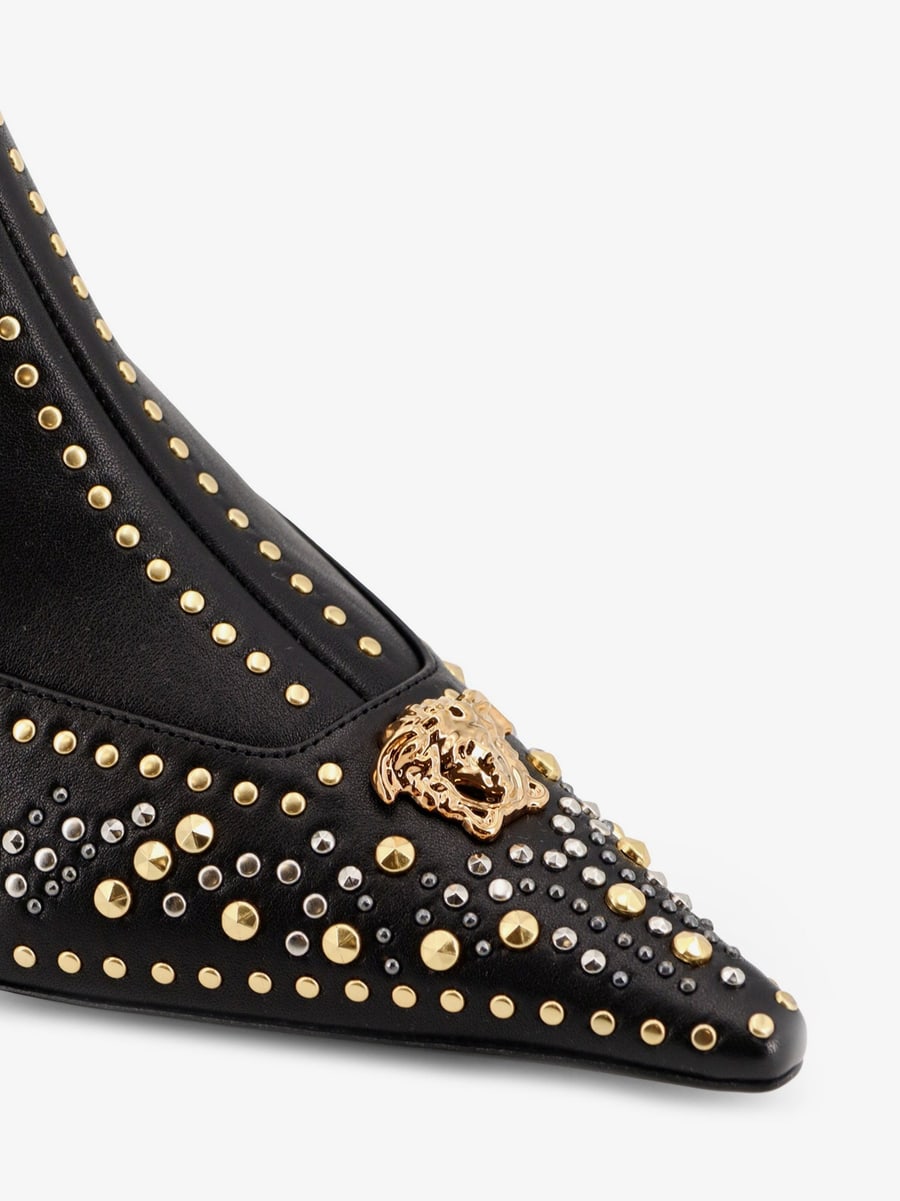 Versace Leather ankle boots, view 5
