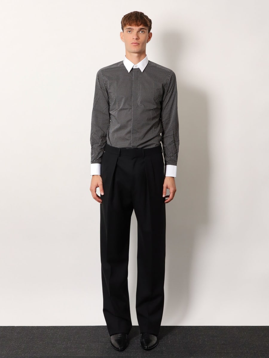 Tom Ford Microfantasy cotton shirt, view 3
